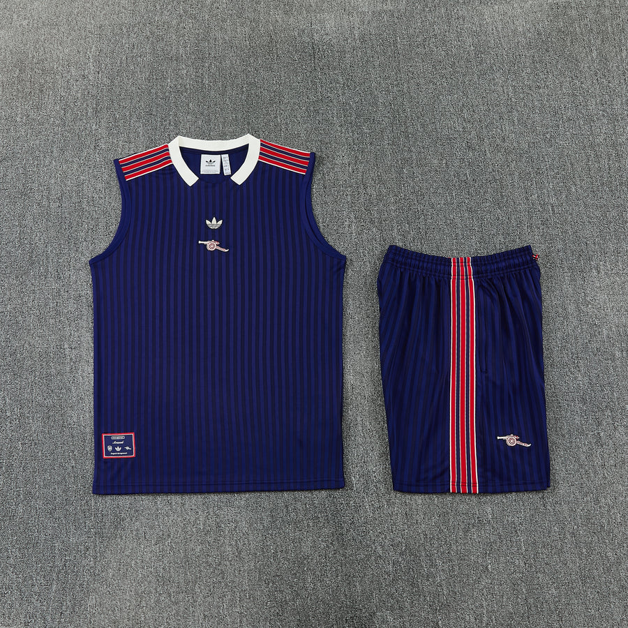 Conjunto Regata Arsenal Safira Azul 25/26