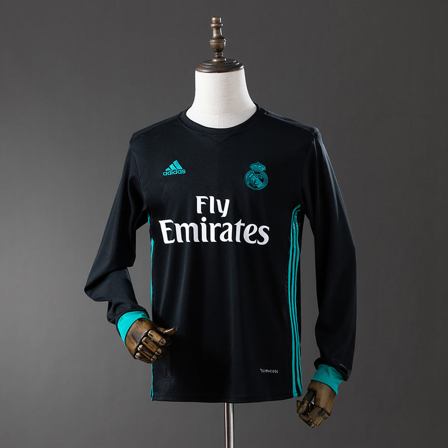 Real Madrid Secundária Retrô Manga Longa 17/18
