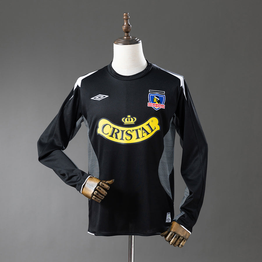 Colo Colo Secundária Retrô Manga Longa 2006