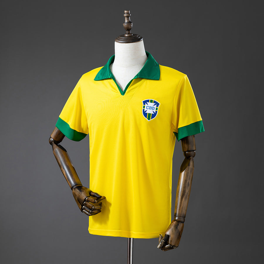 Brasil Principal Retrô Camisa 1958
