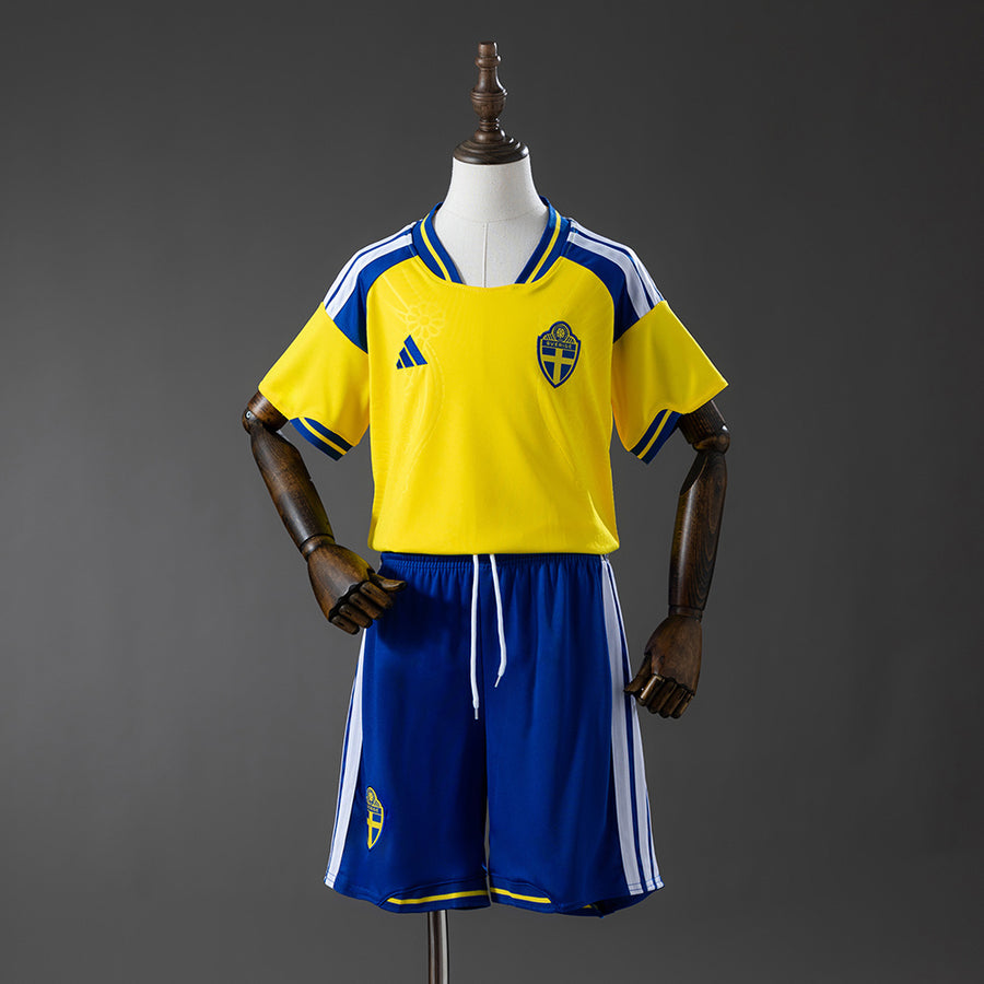 Suécia Principal Infantil Kit Camisa 2028