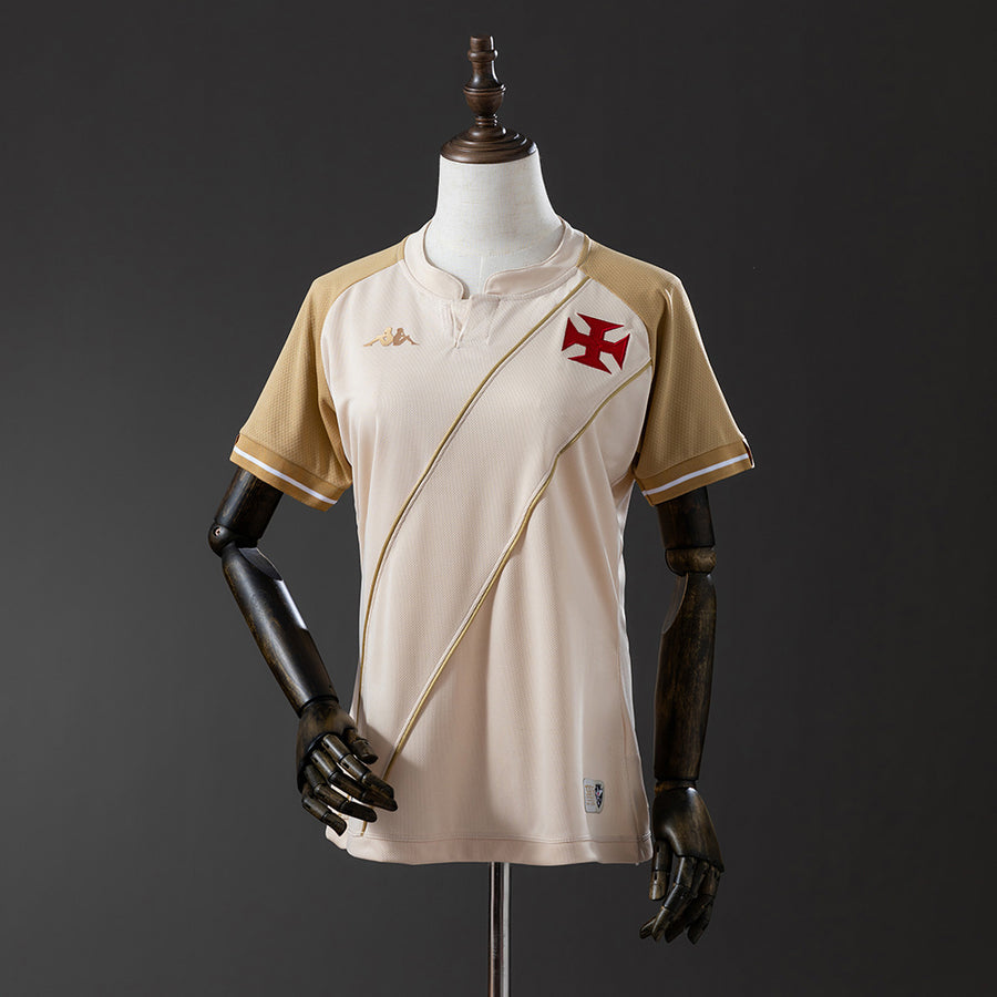 Vasco da Gama Secundária Terceira Feminino Camisa 24/25