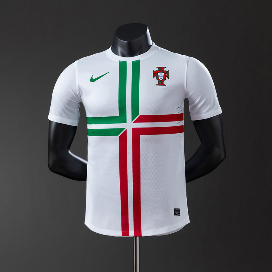 Portugal Secundária Retrô Versão Jogador Camisa 2012