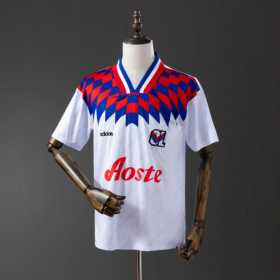 Olympique lyonnais Principal Retrô Camisa 95/96