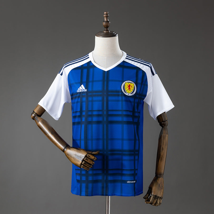 Escócia Principal Retrô Camisa 16/17