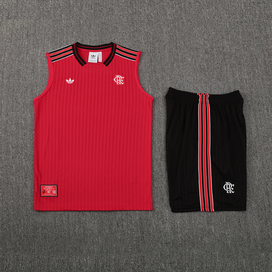 Conjunto Social vintage Flamengo 25/26