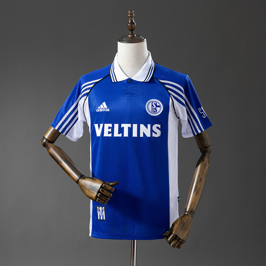 Schalke 04 Principal Retrô Camisa 2000