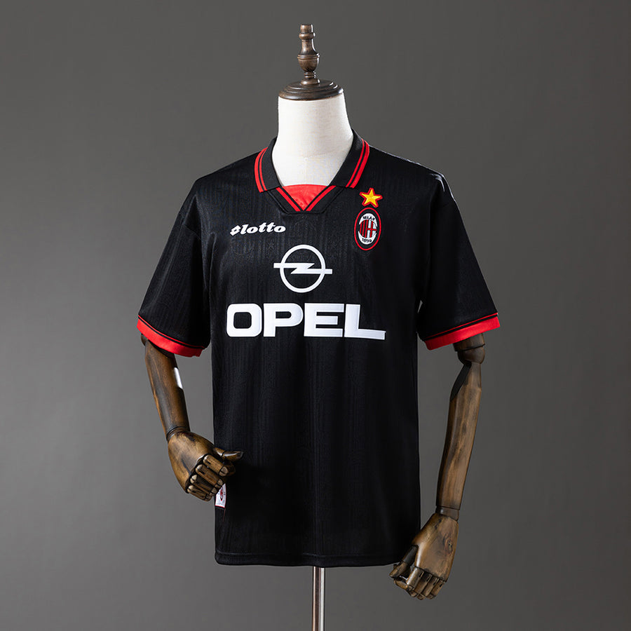 AC Milan Secundária Segunda Retrô Camisa 97/98