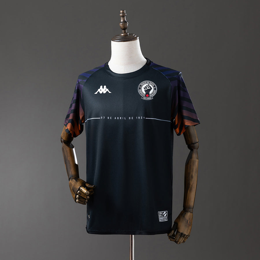 Vasco da Gama 2 CR-Preto Pré-jogo Camisa 24/25