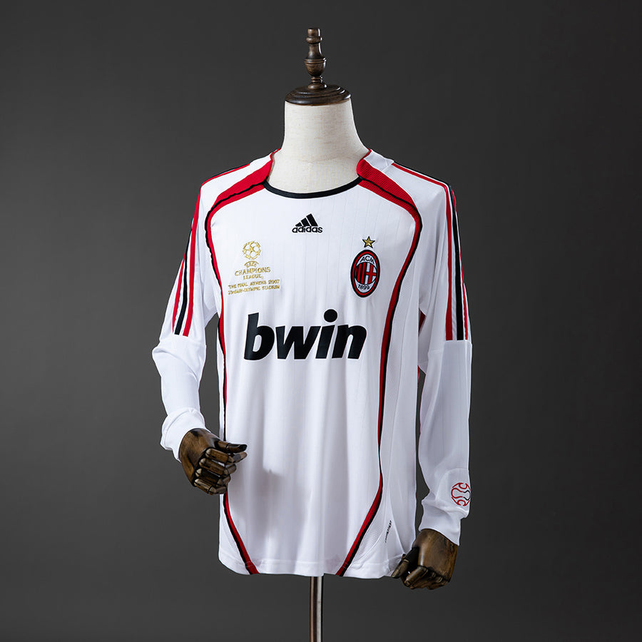 AC Milan Secundária Retrô Manga Longa 06/07