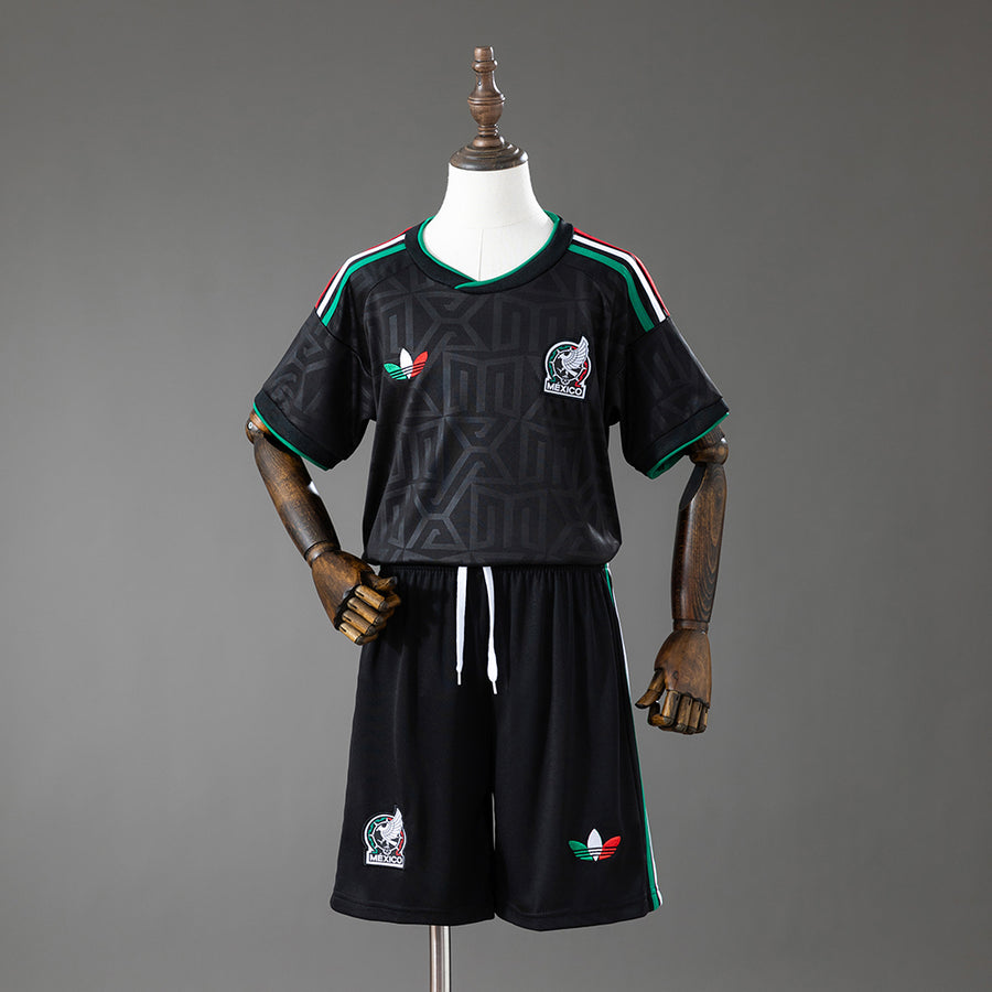 México Secundária Terceira Infantil Kit Camisa 2028