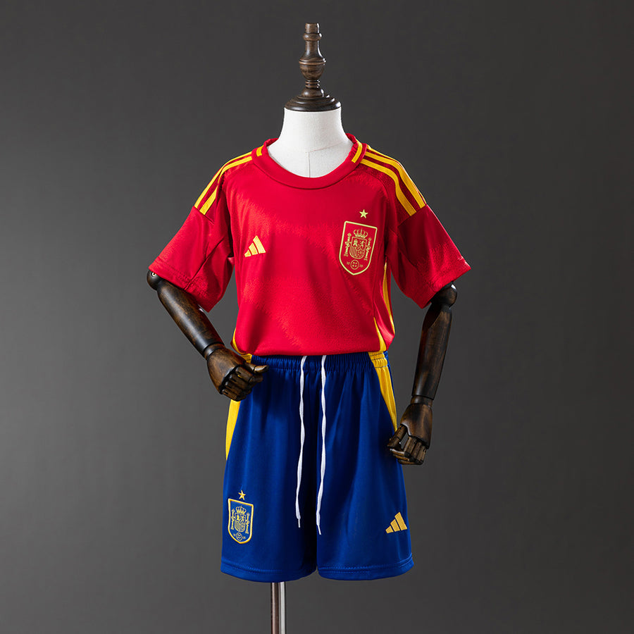 Espanha Full Principal Infantil Kit Camisa 2028