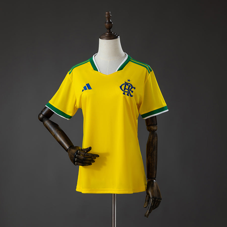 Flamengo - Amarelo Feminino Edição Especial Camisa 26/27