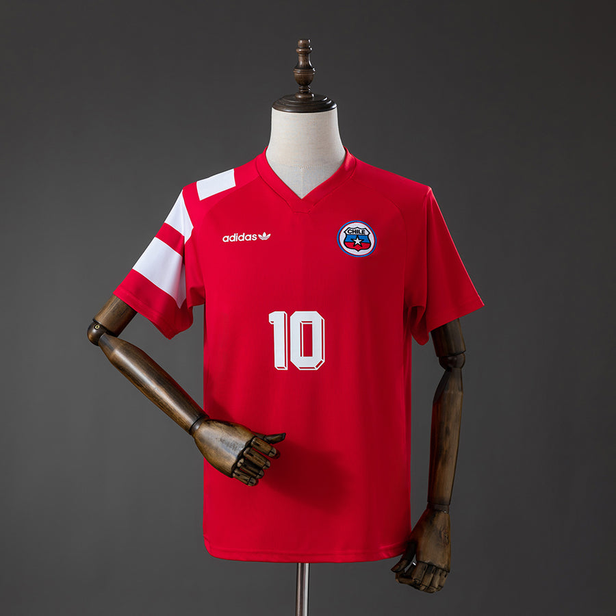 Chile #10 Principal Retrô Camisa 1994