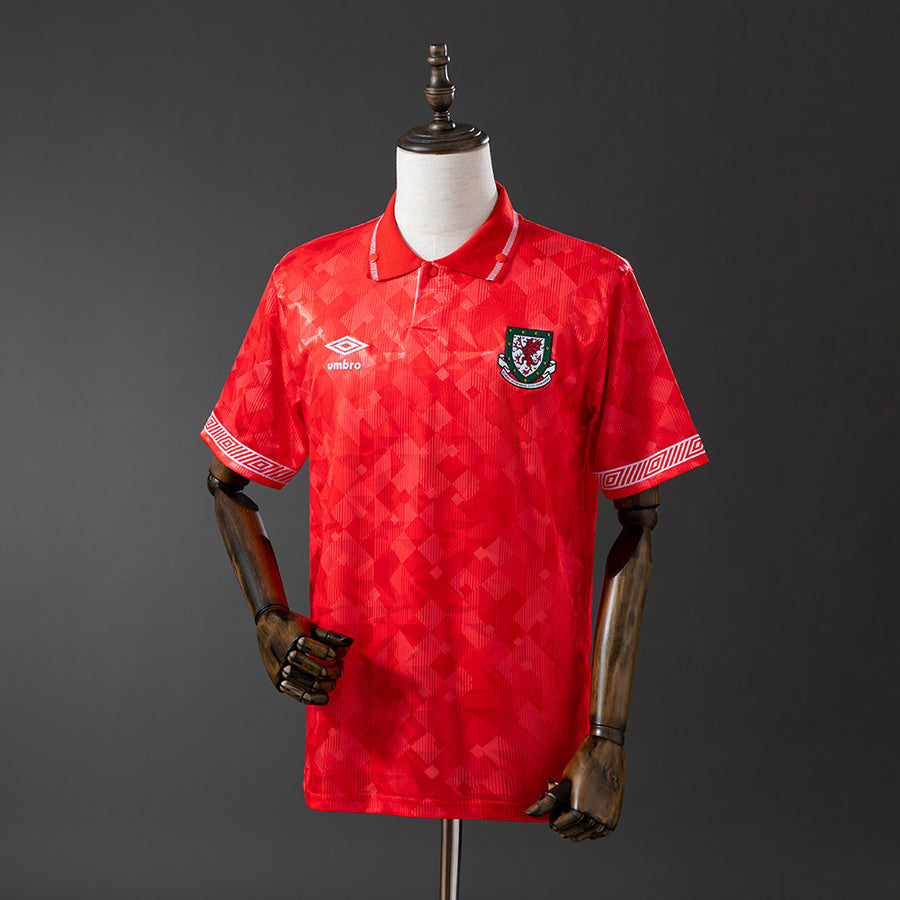 Wales Principal Retrô Camisa 1992