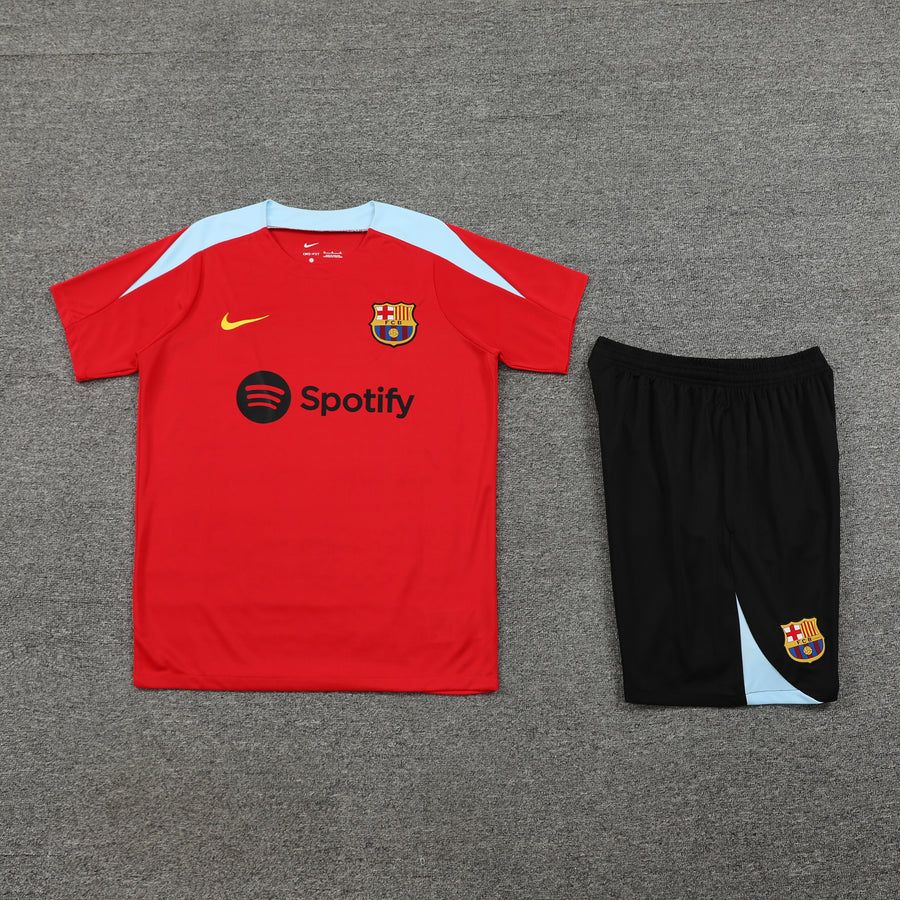 Conjunto Social Uniforme Barcelona Treino 24/25