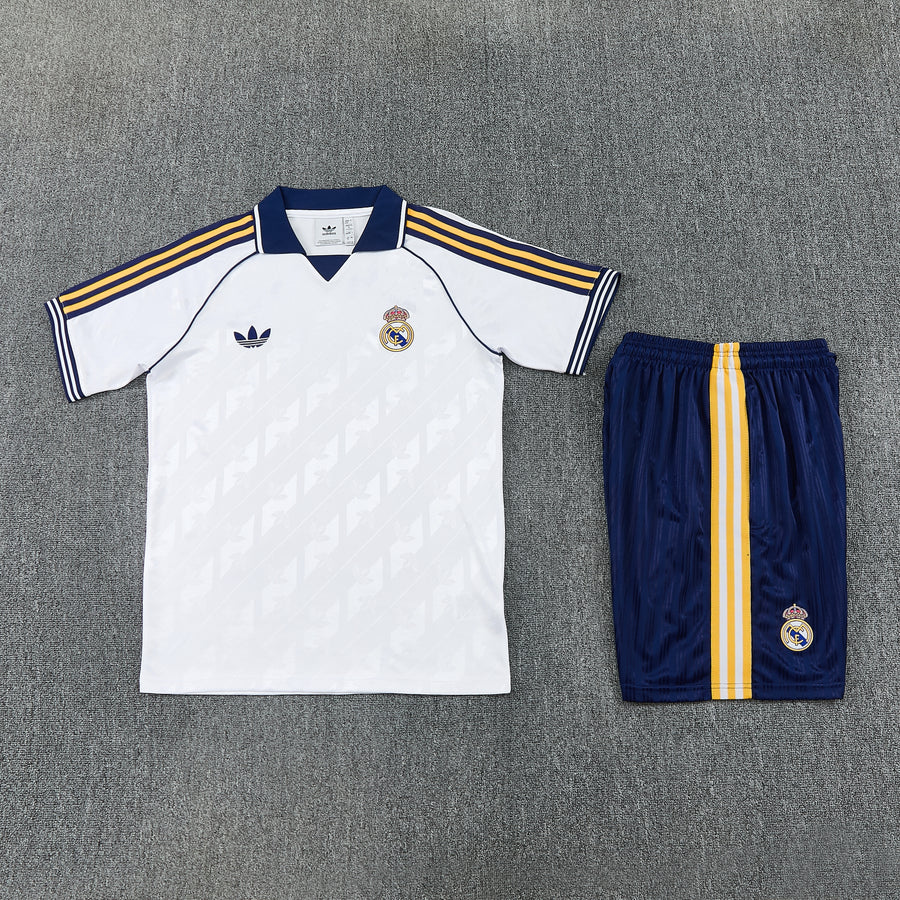 Conjunto Social Real Madrid Branco 26/27