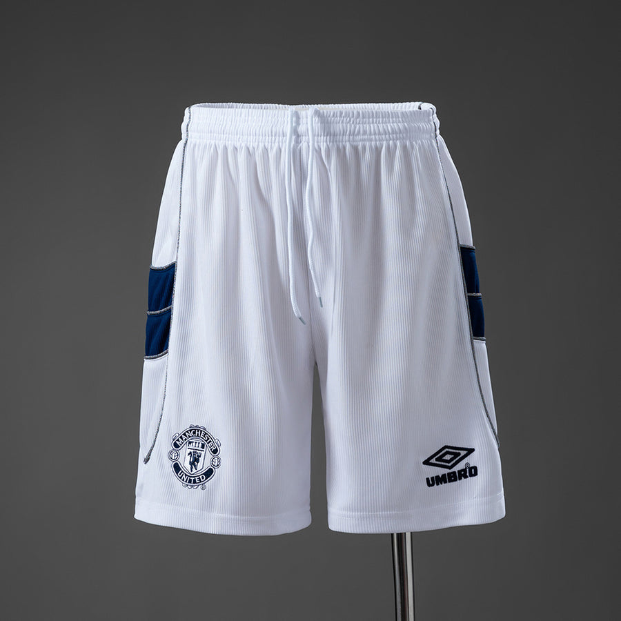Manchester United Secundária Shorts Retrô 99/00