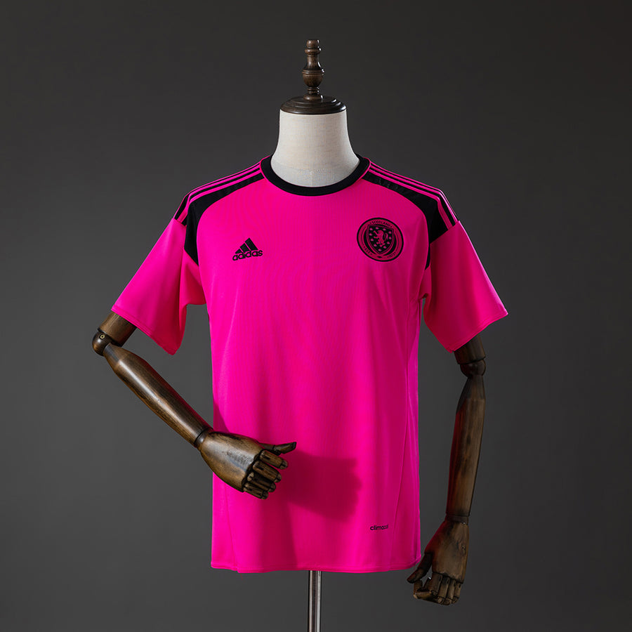 Escócia Secundária Retrô Camisa 16/17