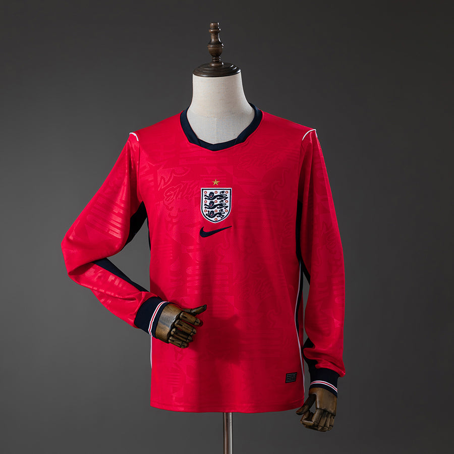 Inglaterra Secundária Manga Longa Camisa 2026