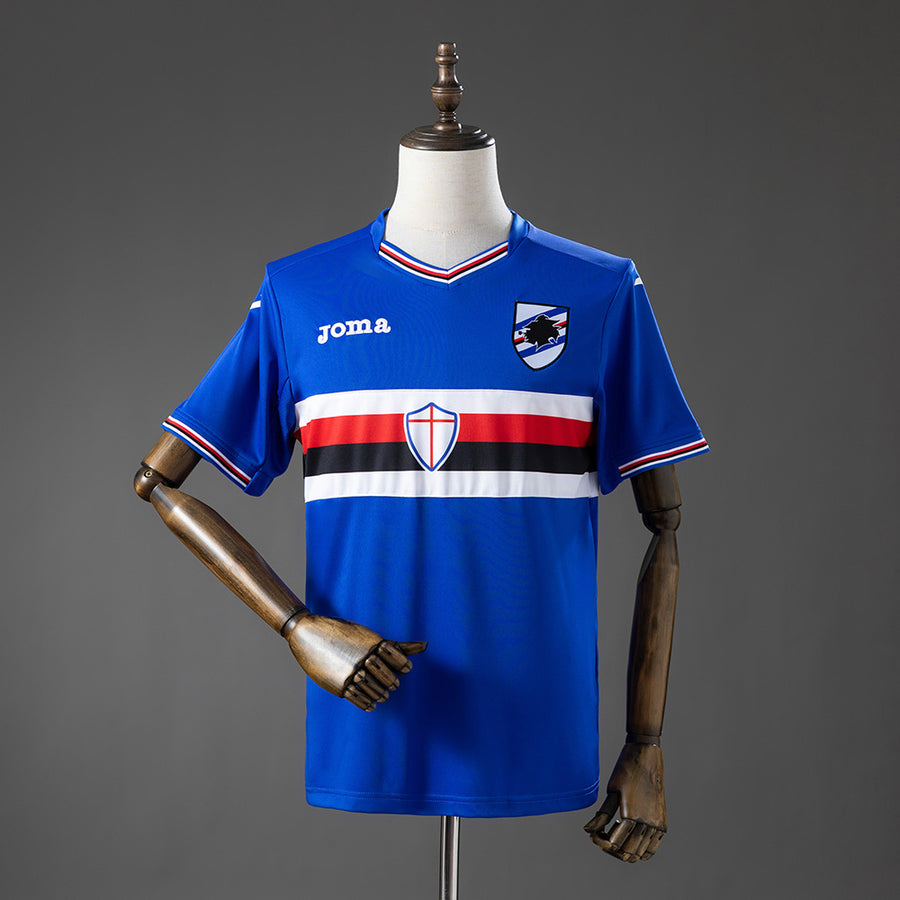 Sampdoria Principal Retrô Camisa 16/17