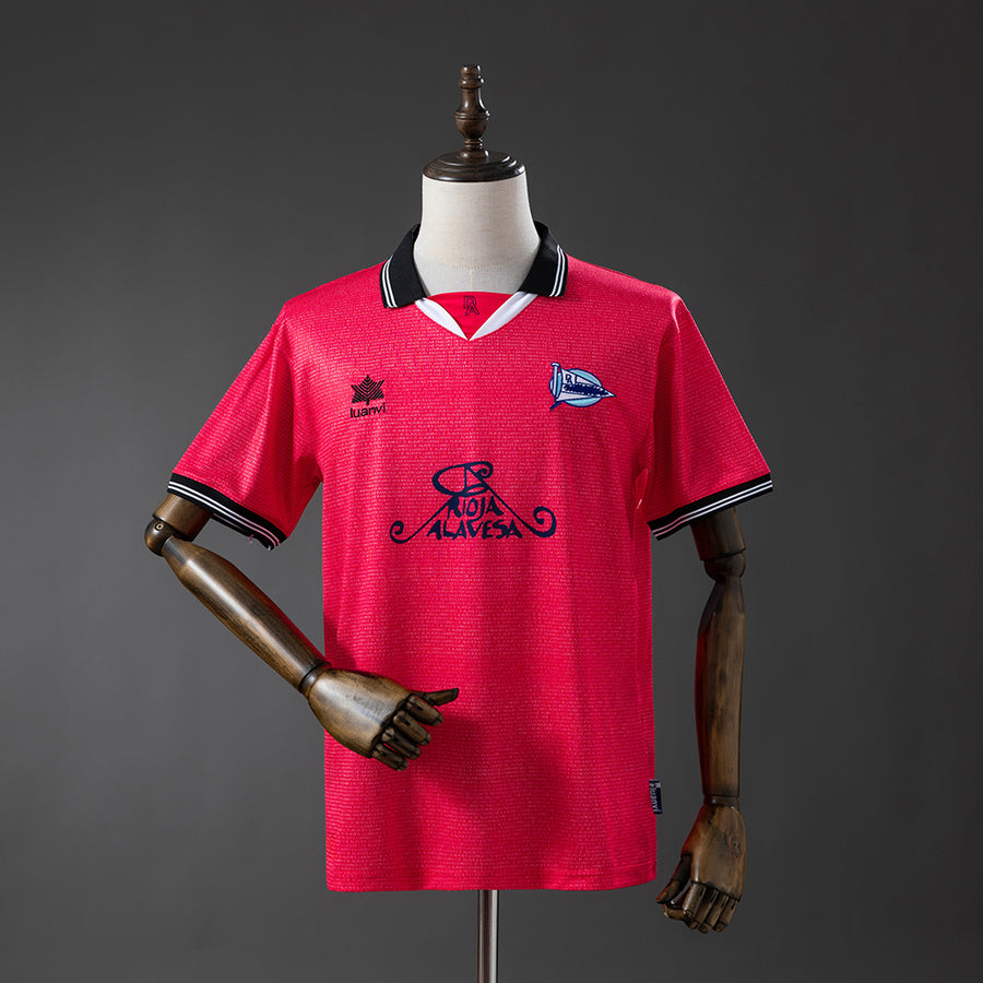 Deportivo Alavés Copa UEFA Secundária Retrô 00/01