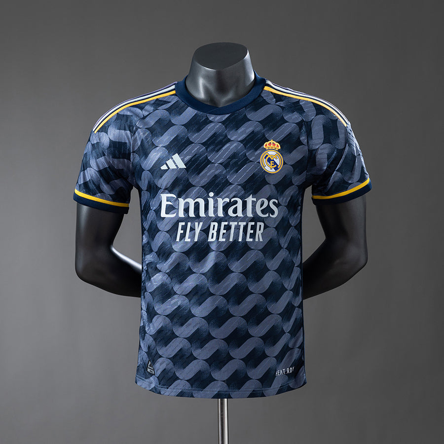 Real Madrid Secundária Retrô Versão Jogador Camisa 23/24
