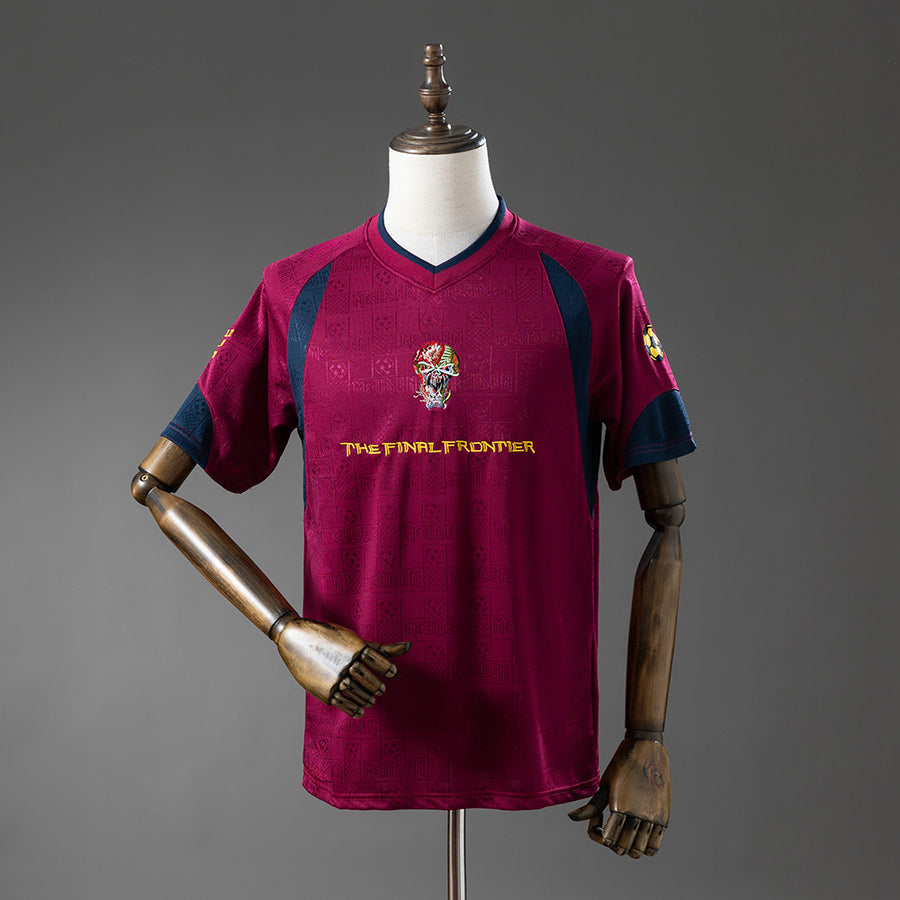 Iron Maiden x West Ham United Secundária Retrô Camisa 2010