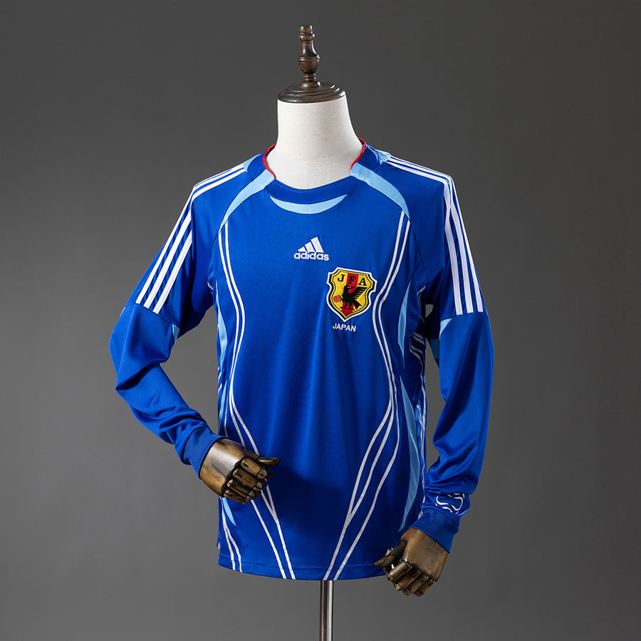 Japão Long Sleeves Principal Retrô Camisa 2006