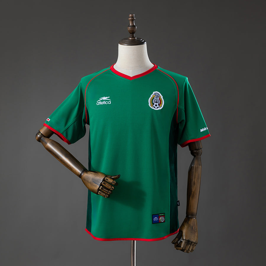 México Principal Retrô Camisa 2002