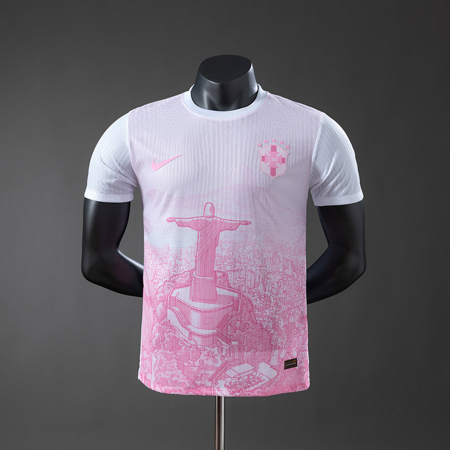 Brasil - Rosa Versão Jogador Edição Especial Camisa 2025