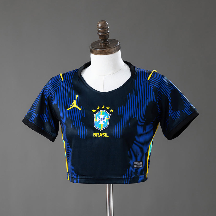 Brasil Crop Top Principal Feminino 2026