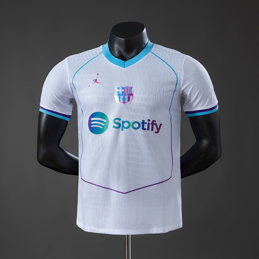 Barcelona - Branco Versão Jogador Edição Especial Camisa 26/27