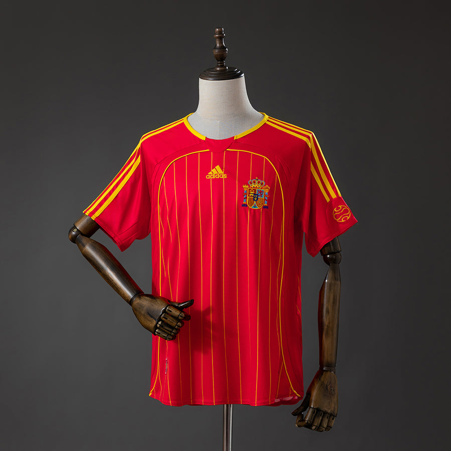 Espanha Principal Retrô Camisa 2006