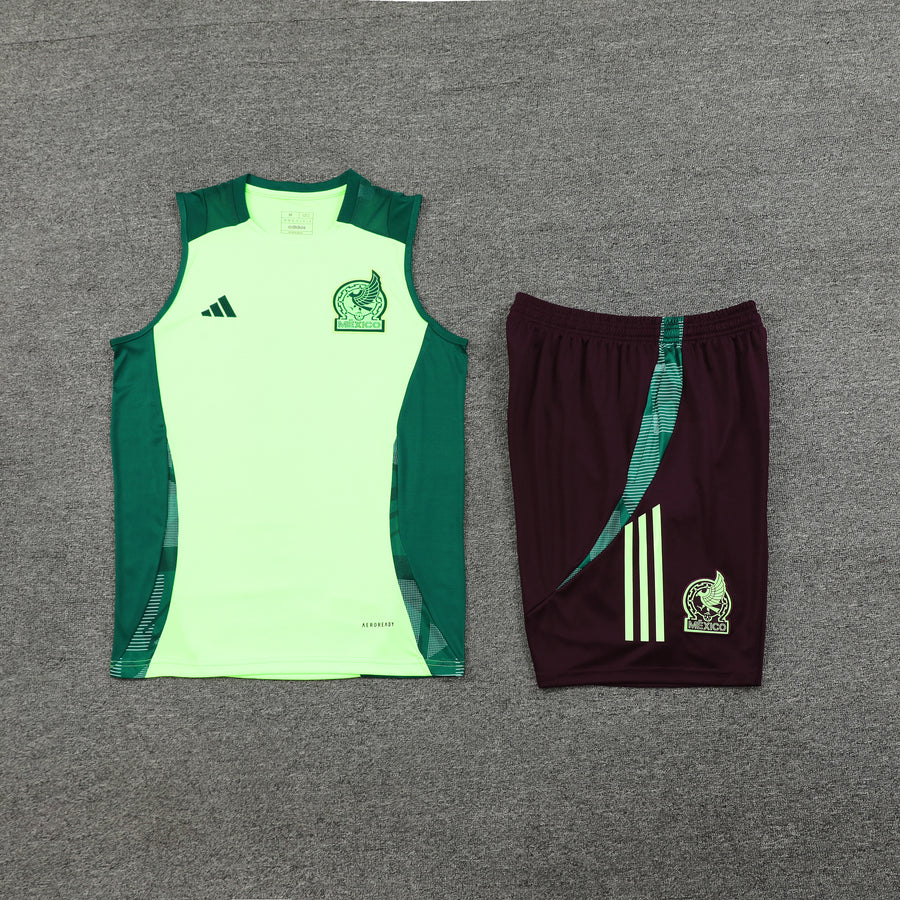 Conjunto Regata Uniforme de treinamento mexicano 24/25