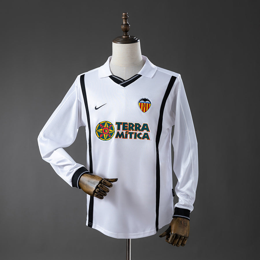 Valencia Retrô Manga Longa Camisa 00/01