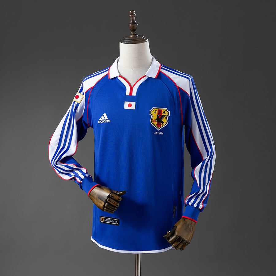 Japão Principal Retrô Manga Longa Camisa 2000