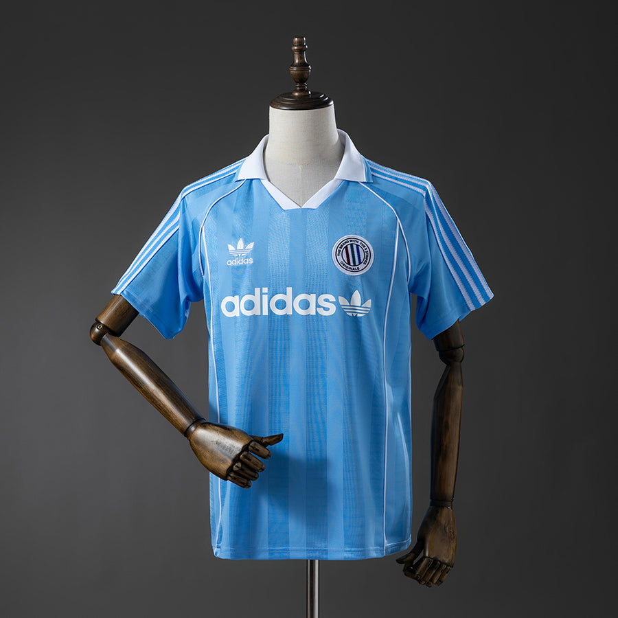 Classic Three Stripes - Claro Azul Original Camisa