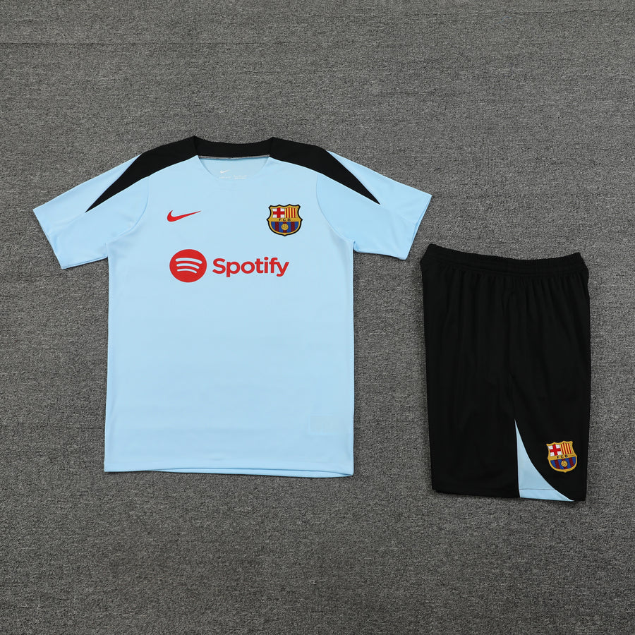 Conjunto Social Uniforme Barcelona Treino 24/25