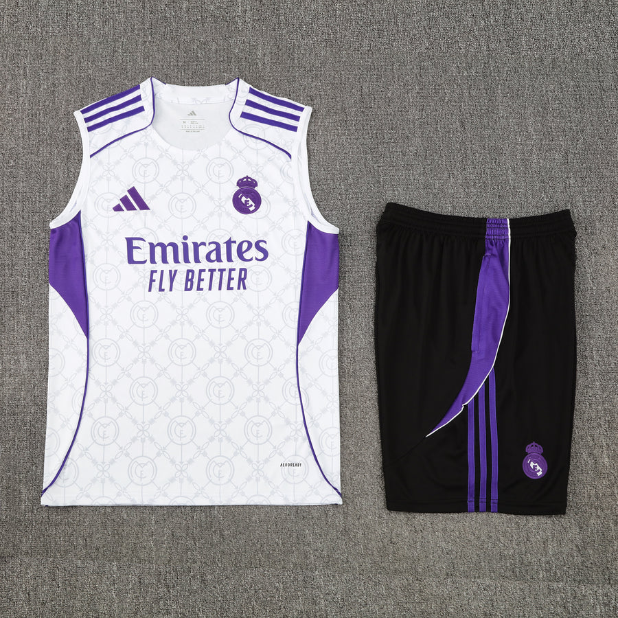 Conjunto Regata Real Madrid Colete 25/26