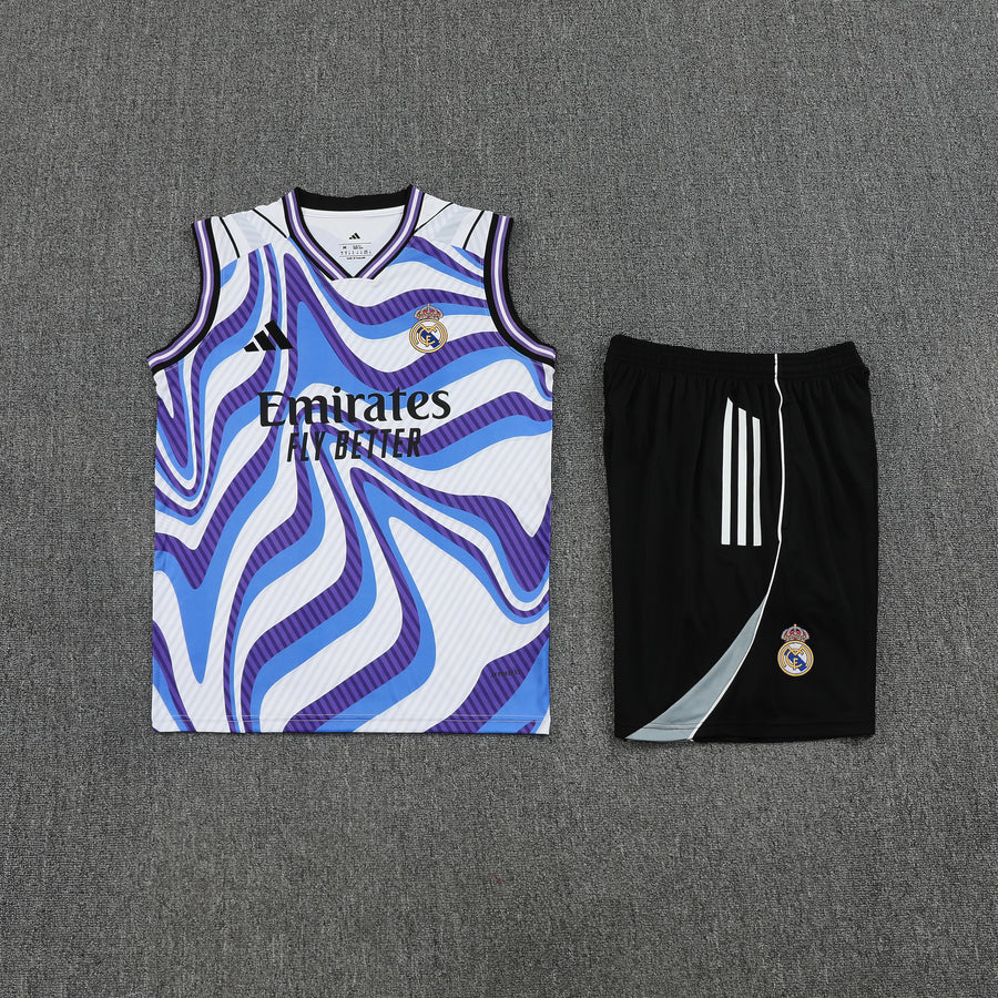 Conjunto Regata Coletes do Real Madrid,,,, 25/26