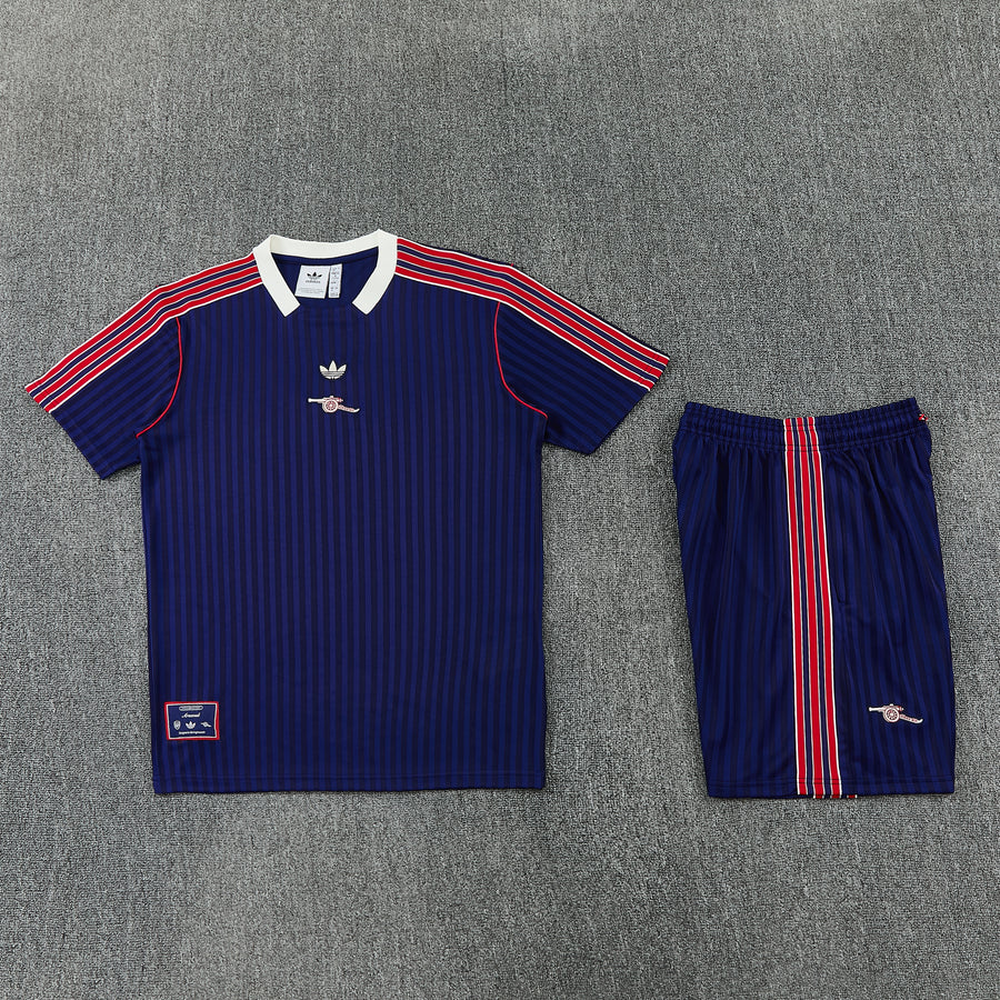 Conjunto Social Arsenal Safira Azul 25/26