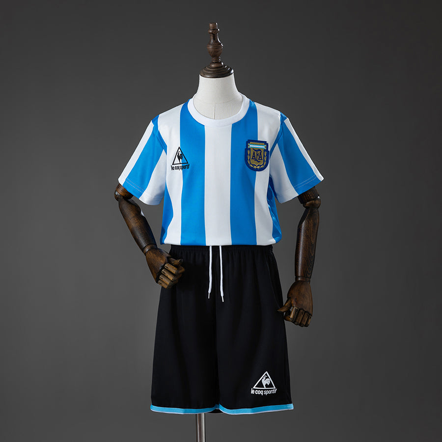 Argentina Principal Infantil Kit Retrô Camisa 2028