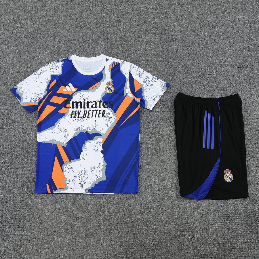 Conjunto Social Real Madrid ,,,, Manga Curta 25/26