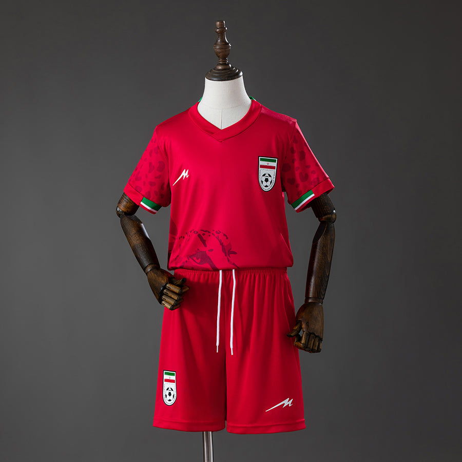 Iran Secundária Infantil Kit Camisa 2028
