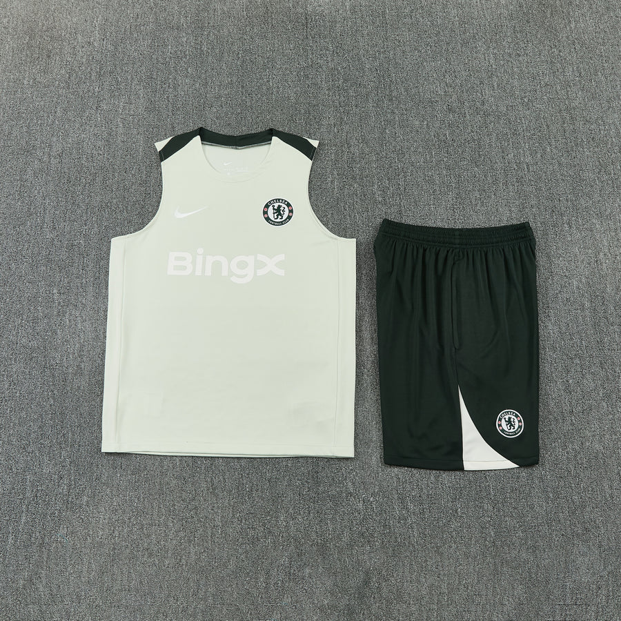 Conjunto Regata Chelsea Colete Treino 25/26