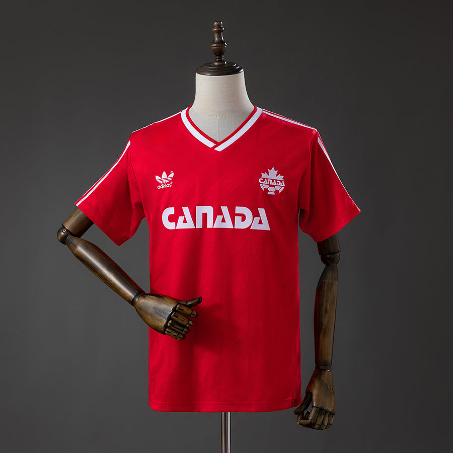 Canada Principal Retrô Camisa 1986