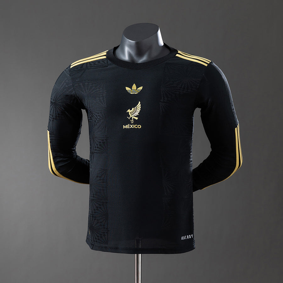 México Manga Longa Versão Jogador Edição Especial Camisa 25/26