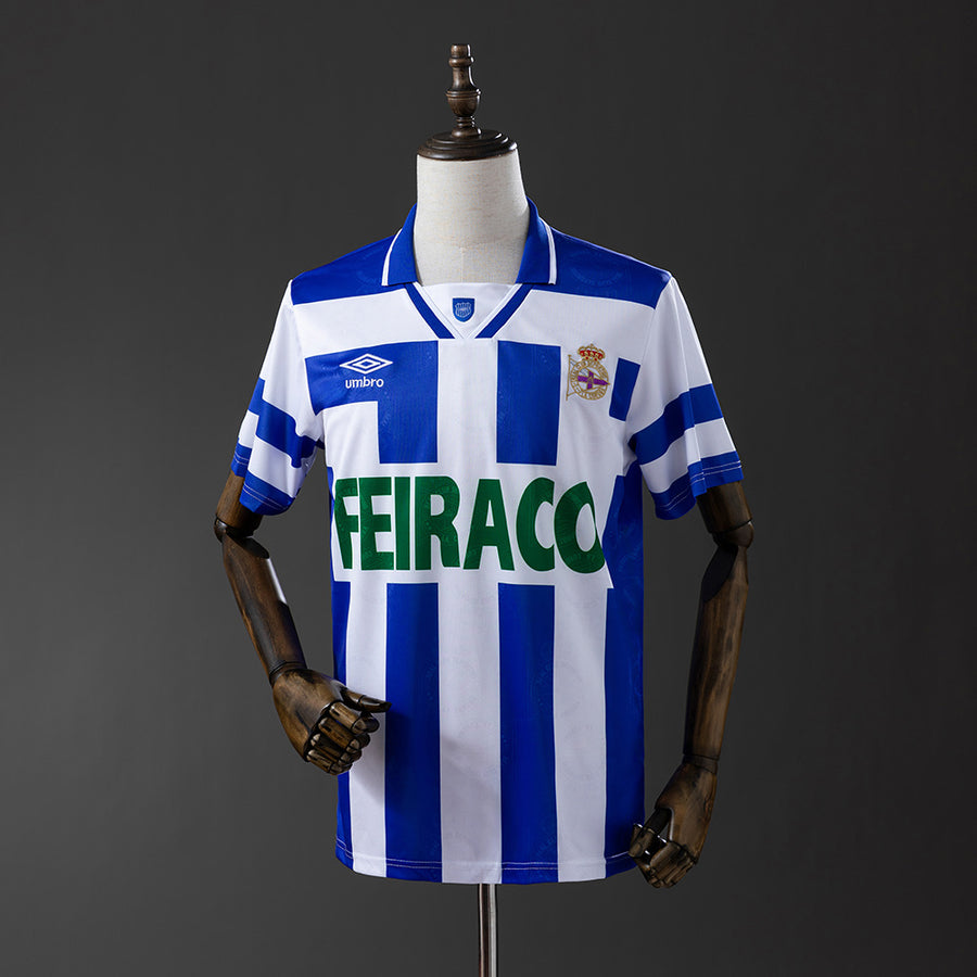 Deportivo La Coruna Principal Retrô Camisa 94/95