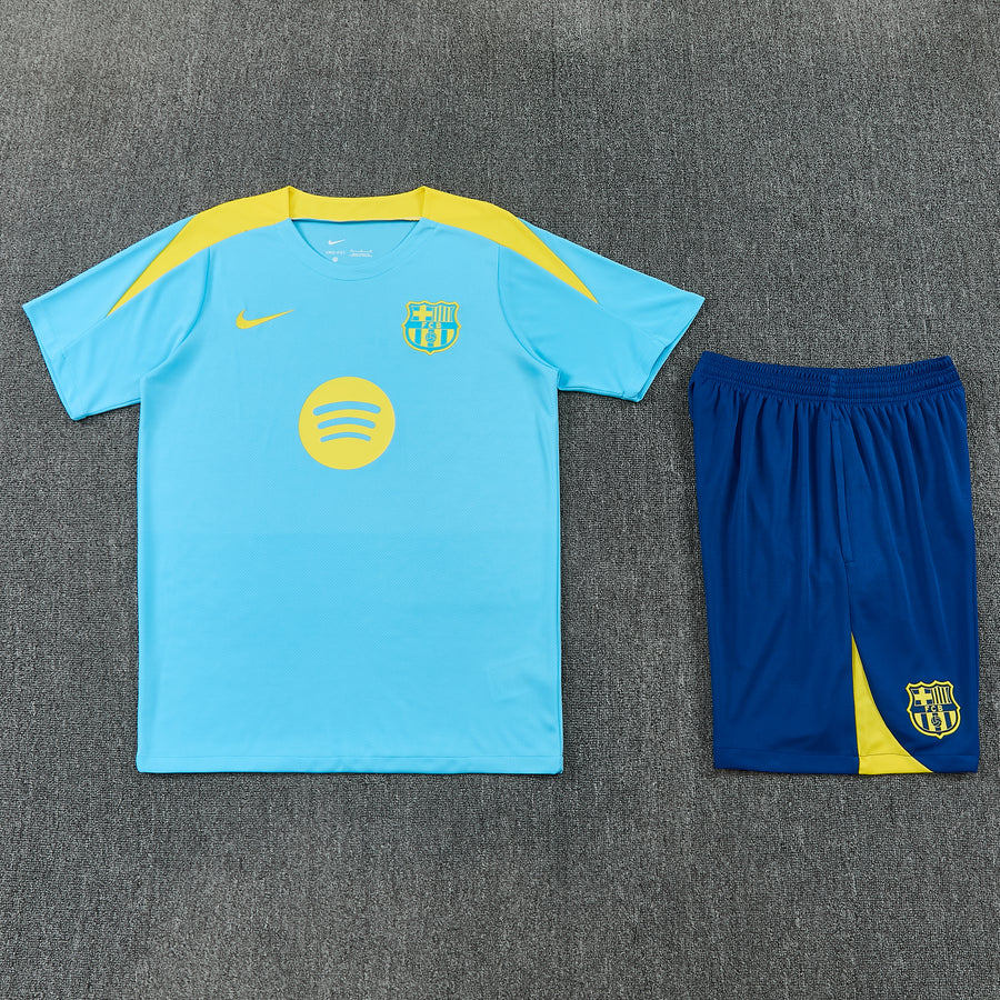 Conjunto Social Uniforme Barcelona Treino 25/26